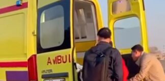 Санавиация доставила ещё одну пострадавшую от пожара в Шымкент