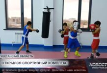 Новый спорткомплекс открылся в Туркестанской области