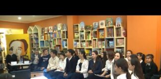 Шымкентские поэты встретились со школьниками