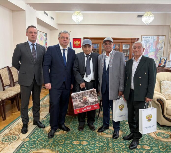 Казахстанская делегация в посольстве России в Казахстане Казахстанская делегация в посольстве России в Казахстане