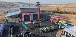 В Шымкенте открылся первый в Казахстане универсальный комплекс экстренных служб