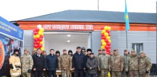 Пожарный пункт открылся в селе Ащысай в Туркестанской области