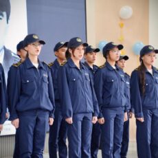 Девятиклассники Шымкента начали обучение в кадетском классе