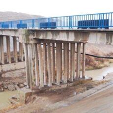 Автомобильный мост обрушился в Туркестанской области