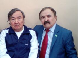 Олжас Сулейменов и Абдижаппар Турашбеков
