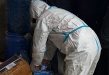 В Шымкенте уничтожили крупную партию контрафактных товаров