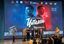 В Шымкенте представили фильм «Цитадель» о казахстанце Касыме Жарменове