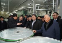 В Туркестане запустили крупнейшее текстильное производство