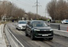 В Шымкенте открыли правосторонний съезд с Назарбаева на Байдибек би