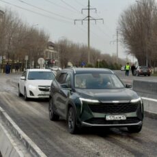 В Шымкенте открыли правосторонний съезд с Назарбаева на Байдибек би