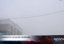 Шымкентцы снова «задыхаются» от неприятного запаха