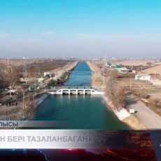 Впервые за 40 лет в Жетысае проводят очистку каналов