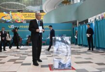 Президент Касым-Жомарт Токаев проголосовал на республиканском референдуме