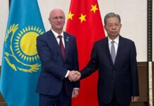 Роман Скляр и Чжао Лэцзи обсудили стратегическое партнерство Казахстана и Китая
