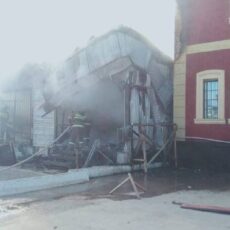 МЧС предотвратило крупный пожар в Туркестанской области