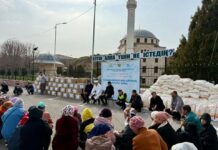 В Толебийском районе 200 семей получили продуктовые корзины