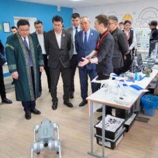 В Кентау открыли современный IT-кабинет в колледже