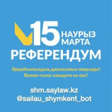 Жителям Шымкента разъяснили, как узнать свой избирательный участок