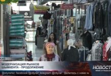 В Шымкенте продолжается модернизация городских рынков