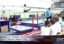 В Шымкенте прошёл открытый Чемпионат по спортивной гимнастике