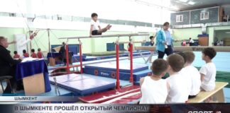 В Шымкенте прошёл открытый Чемпионат по спортивной гимнастике