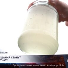 Жители Ленгера по-прежнему пьют грязную воду
