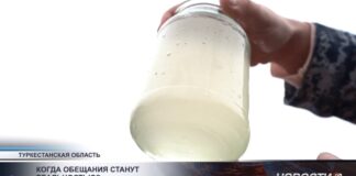 Жители Ленгера по-прежнему пьют грязную воду