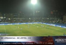 ФК «Ордабасы» — ФК «ERTIS» — 2:2
