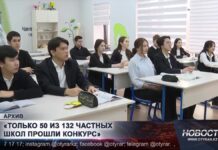 Большинство частных школ Шымкента не прошли отбор на получение финансирования