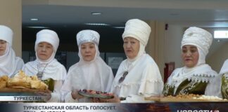 В Туркестанской области отмечается высокая активность на республиканском референдуме