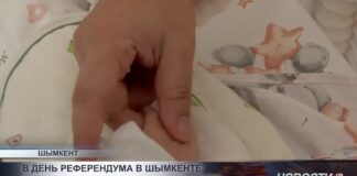 В день референдума в Шымкенте родились 65 малышей