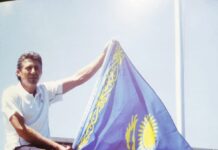 Пробег по дистанции Шымкент — Техас Олег Сакиркин