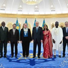 Касым-Жомарт Токаев принял верительные грамоты послов восьми стран