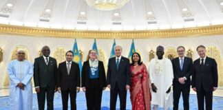 Касым-Жомарт Токаев принял верительные грамоты послов восьми стран