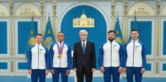 Орден «Парасат» получили тренеры казахстанских паралимпийцев