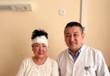 В Шымкенте врачи успешно удалили крупную опухоль мозжечка у 60-летней женщины