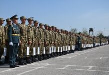 200 военнослужащих завершили срочную службу в Шымкенте