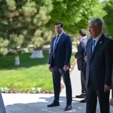 Глава государства Касым-Жомарт Токаев прибыл с рабочим визитом в Узбекистан