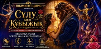 Сказка оживает: «Красавица и Чудовище» в цирке Шымкента