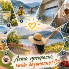 Опасности лета