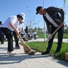 Свыше 440 тонн мусора вывезли в ходе акции «Таза қала» в Шымкенте