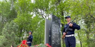 В Шымкенте почтили память солдат, погибших на таджикско-афганской границе