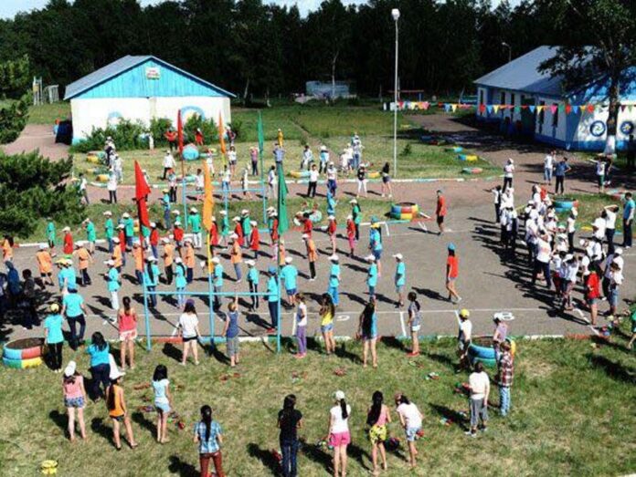 детский лагерь