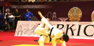 Сильнейшие мастера борьбы Казахстана собрались в Туркестане