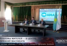 Депутаты маслихата обсудили ключевые вопросы города на встрече с партийной организацией «Мирас»