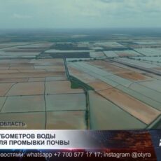 400 млн кубометров воды подано для промывки почвы