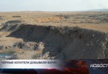 В Кентау выявили нелегальную добычу барита с помощью дрона