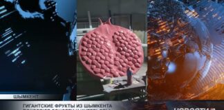 Гигантские фрукты покоряющие соцсети создает скульптор из Шымкента