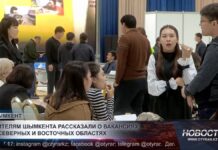 Жителям Шымкента рассказали о вакансиях в регионах