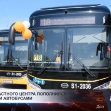 Парк областного центра пополнился 35 новыми автобусами